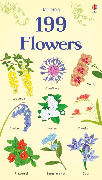 Usborne hardboard book, 199 flowers