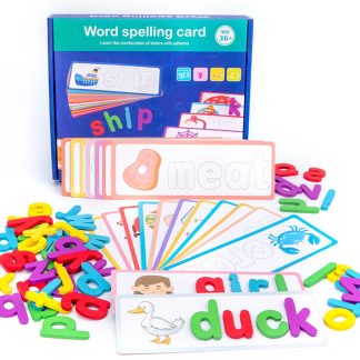Alphabets Flash Cards Set - Developmental Letter Spelling Game