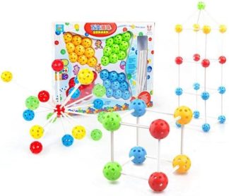 Intelligent Toy: Core & Sticks - 72 Pieces