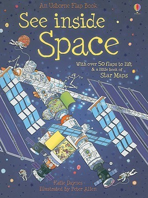 Usborne Lift the Flap See inside space board book