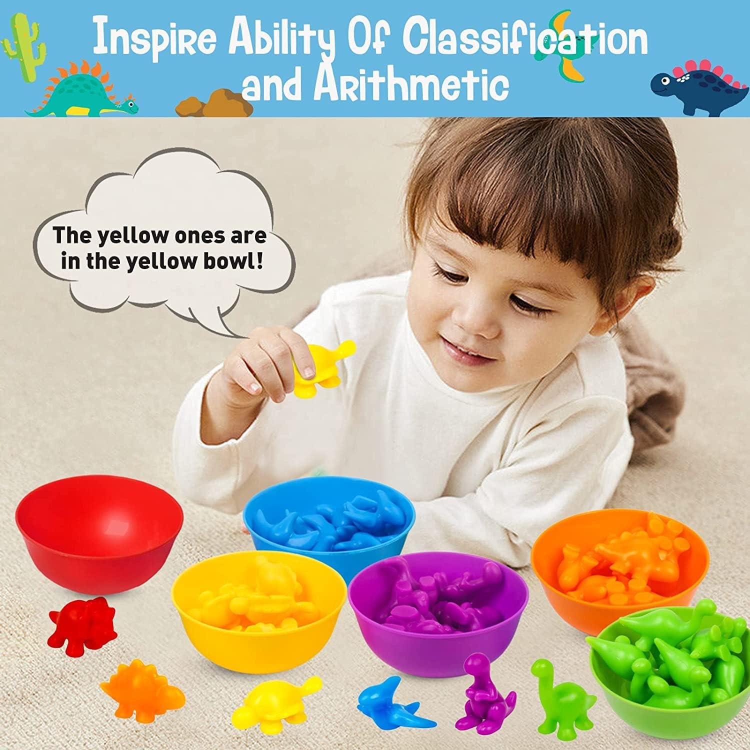 Math Games & Sensory Counters - Dinosaur - Image 6