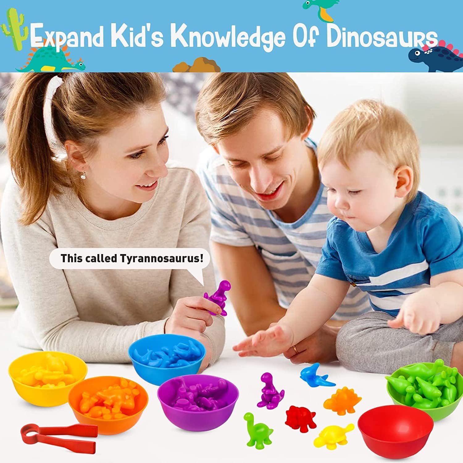 Math Games & Sensory Counters - Dinosaur - Image 4