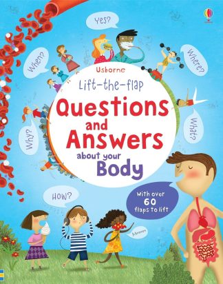 Usborne Lift the Flap Questions and Answers about your body board book