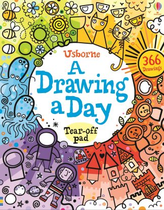 Usborne A Drawing a Day: Tear off Pad Activity Book