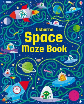 The Usborne Space Maze book activity Book