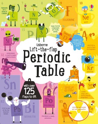 Usborne lift the flap how periodic table board book