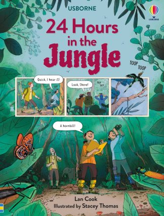 Usborne 24 Hours in the Jungle hardcover