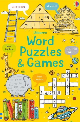 Usborne Word Puzzles and Games activity book