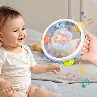 Children Clapping Tambourine