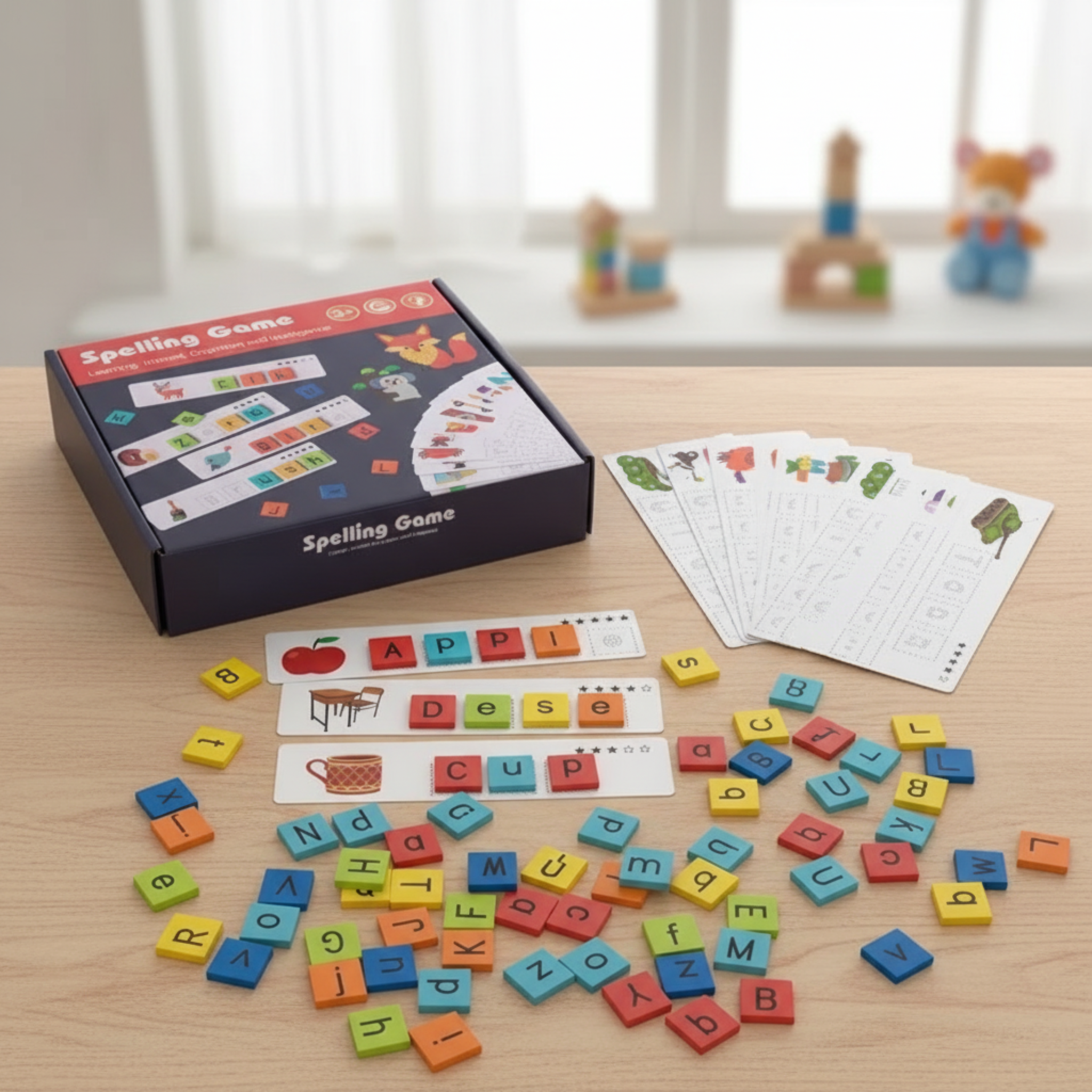 Fun Letter Spelling Game - Learn, Play, and Grow