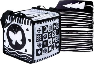 20 Flash Cards Set Fabric Cloth Book