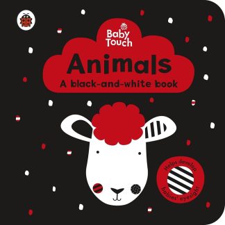 Hello Animals Black and White Fabric Cloth Book