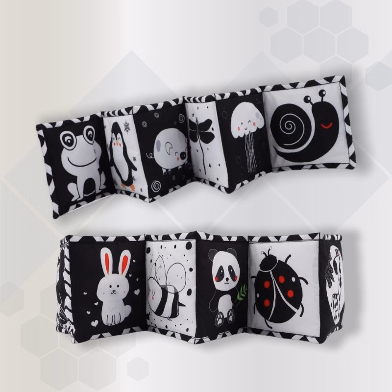 20 Flash Cards Set Fabric Cloth Book - Image 2