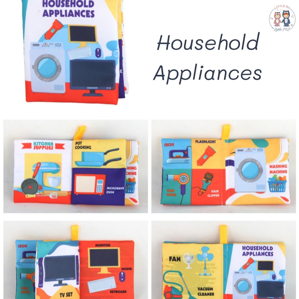 Household Appliances Cloth/Fabric Book - Image 2