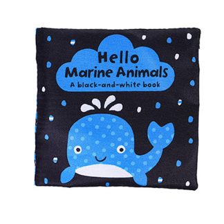 Hello Marine Animals Fabric Cloth Book
