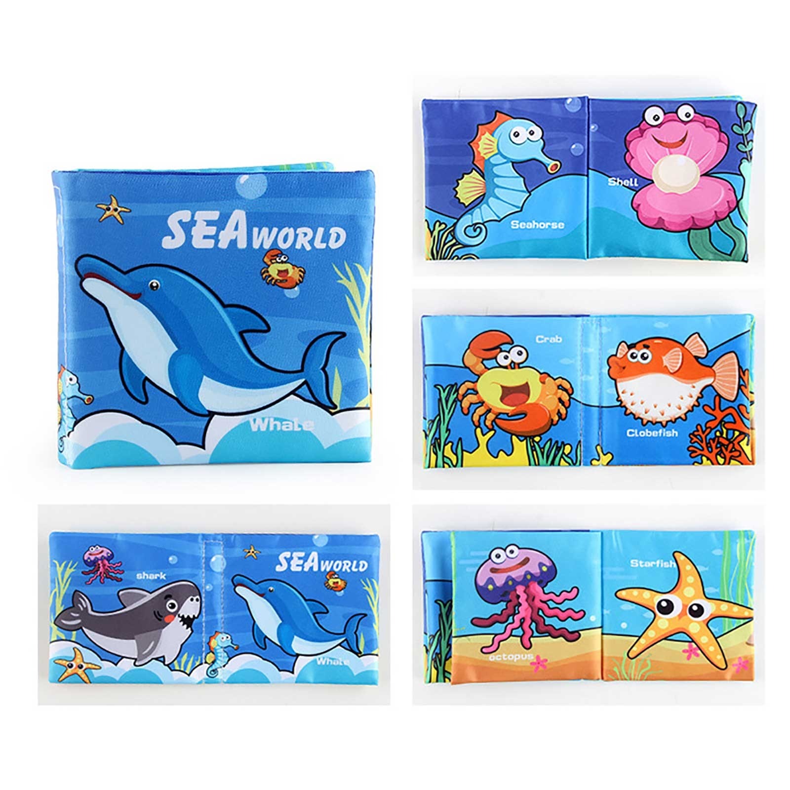 Sea World Cloth/Fabric Book - Image 2