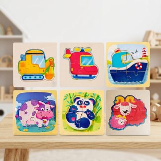 3D Montessori Puzzle Toy – Fun, Safe & Educational for Kids