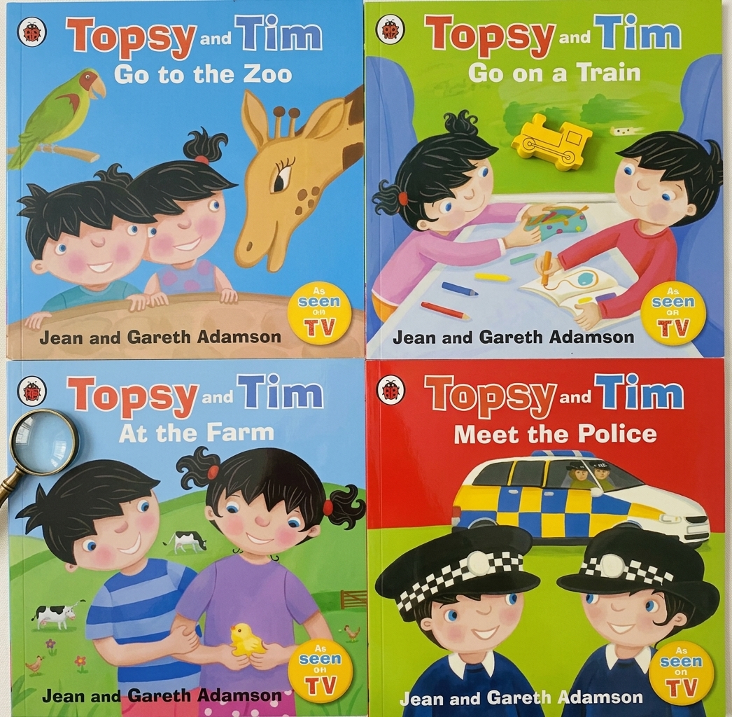 Topsy and Tim Children's Story Books – Ladybird By Jean and Gareth Adamson
