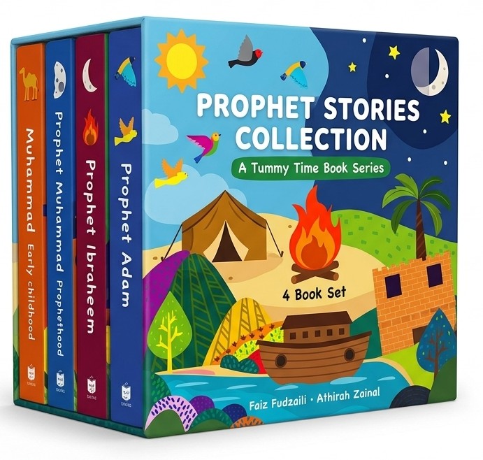 Tummy Time Books – Stories of the Prophets Board Book Series