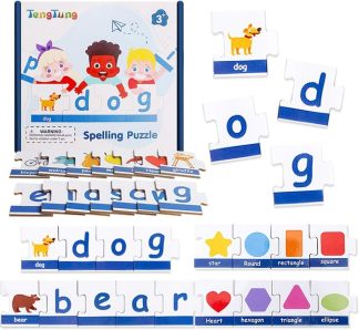 Dole Alphabet CVC Words Spelling Puzzle (90 Pieces)